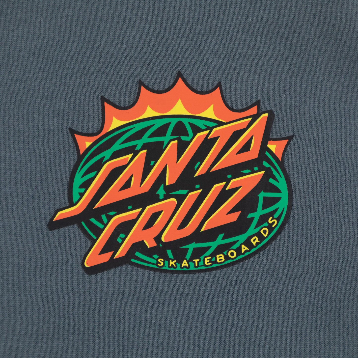 SANTA CRUZ Kendall End Of The Dot Hoodie in STORM GREY