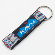 KAVU Key Chain Keyring in BLUE & RED