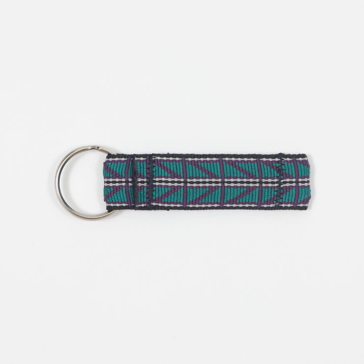 KAVU Key Chain Keyring in PURPLE & TEAL