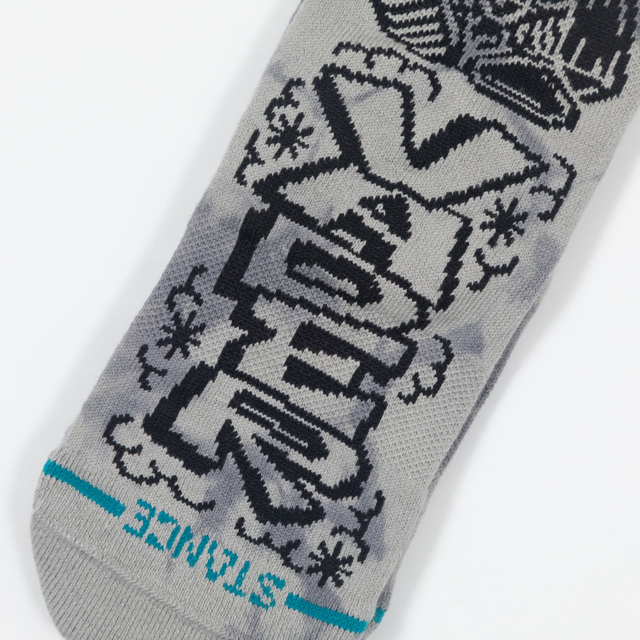 Kids STANCE X Star Wars DJ Darth Socks in GREY
