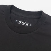 KAVU Klear Above Etch Art T-Shirt in BLACK