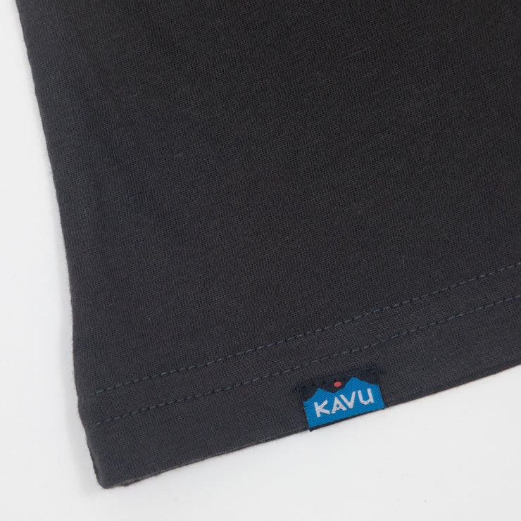 KAVU Klear Above Etch Art T-Shirt in BLACK