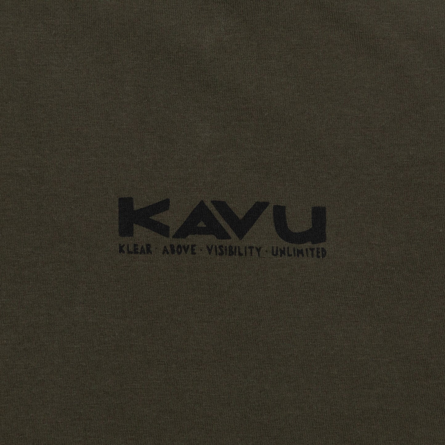 KAVU Klear Above Etch Art T-Shirt in GREEN