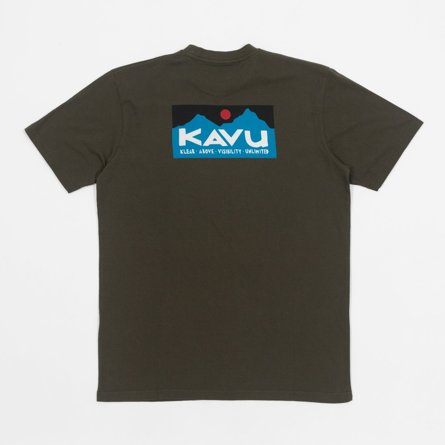 KAVU Klear Above Etch Art T-Shirt in GREEN