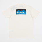 KAVU Klear Above Etch Art T-Shirt in OFF WHITE