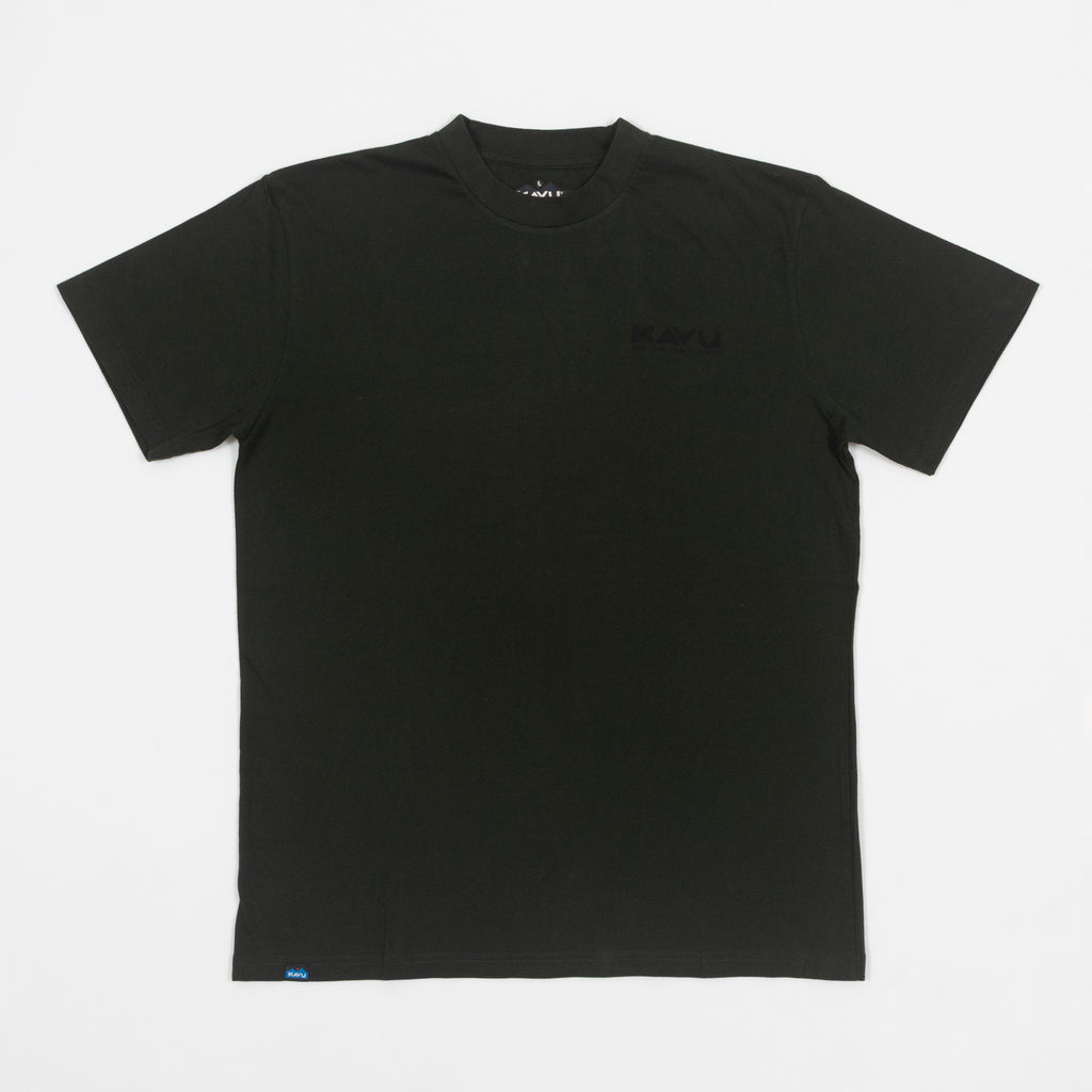 KAVU Klear Above Etch Art T-Shirt in ROSIN