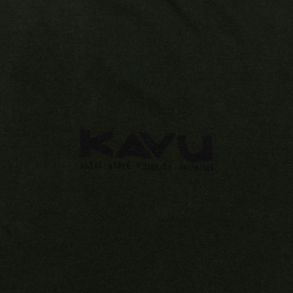 KAVU Klear Above Etch Art T-Shirt in ROSIN