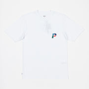 PARLEZ Laborie Logo T-Shirt in WHITE