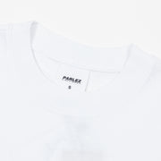 PARLEZ Laborie Logo T-Shirt in WHITE