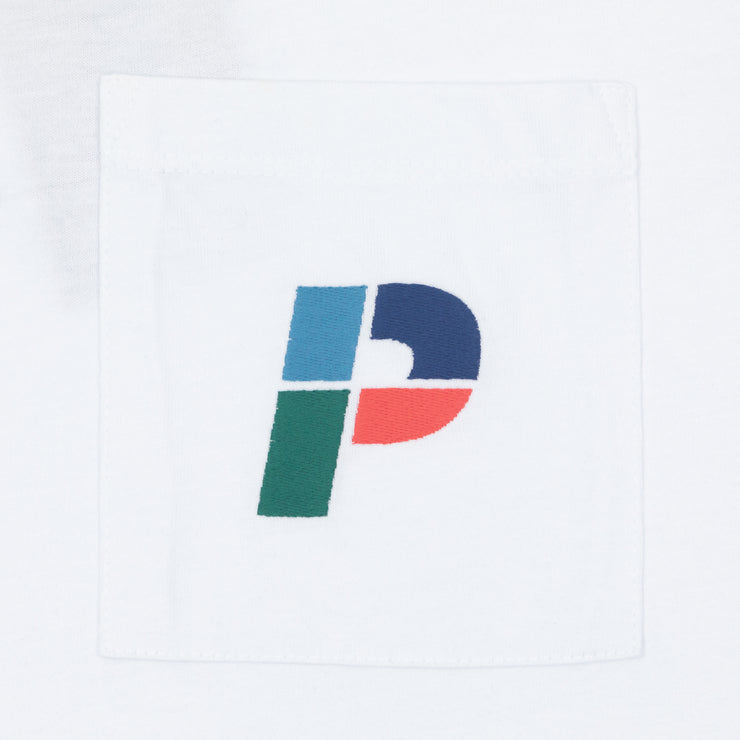 PARLEZ Laborie Logo T-Shirt in WHITE