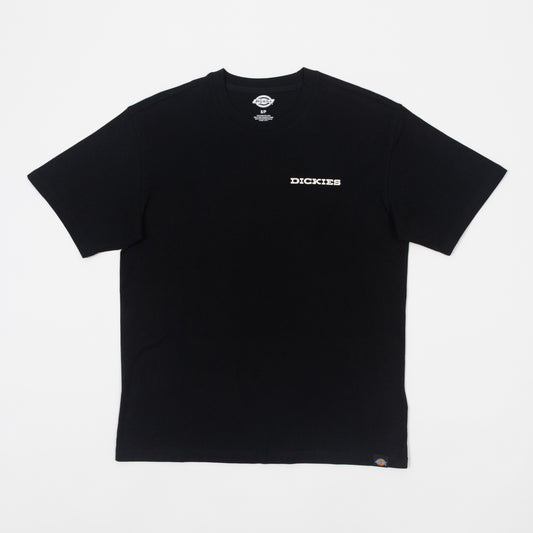 DICKIES Landscape T-Shirt in BLACK