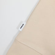 PARLEZ Lapstrake Logo Hoodie in CREAM