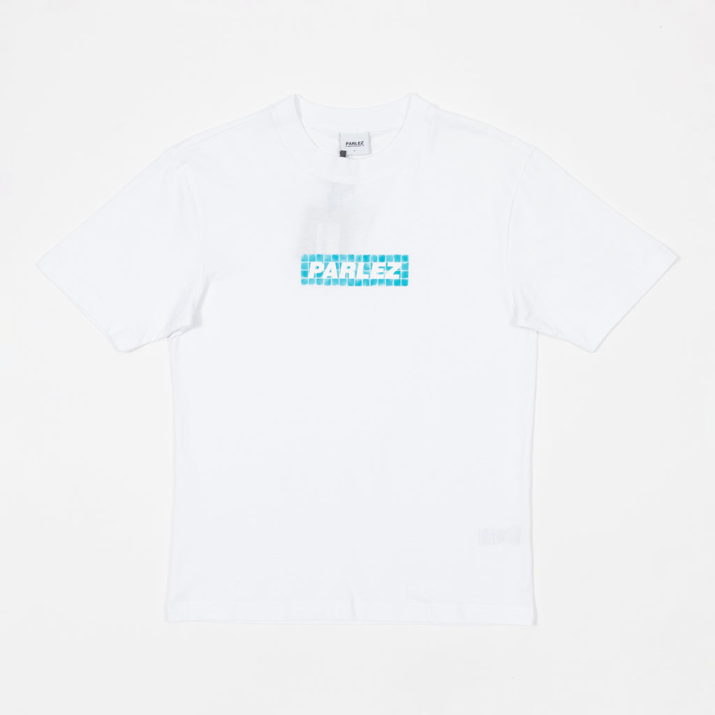 parlez laterem t-shirt white front view