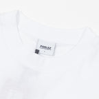 parlez laterem t-shirt white crew neck collar