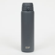 Ion8 Leak Proof 1 Litre Stainless Steel Water Bottle in GREY