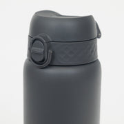 Ion8 Leak Proof 1 Litre Stainless Steel Water Bottle in GREY