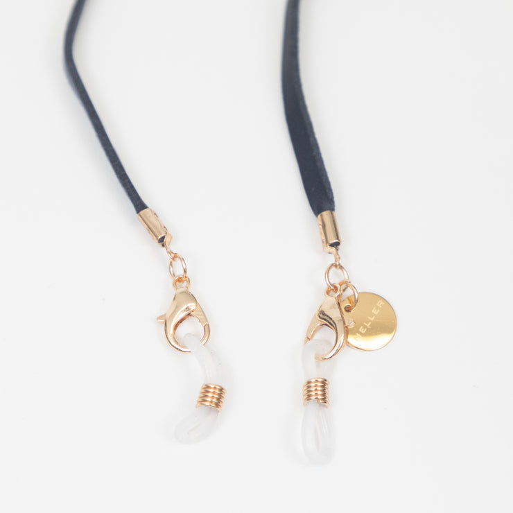 MELLER Ebo Leather Sunglasses Chain in NAVY
