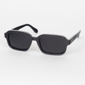 MELLER Lebo Rectangular Sunglasses in ALL BLACK