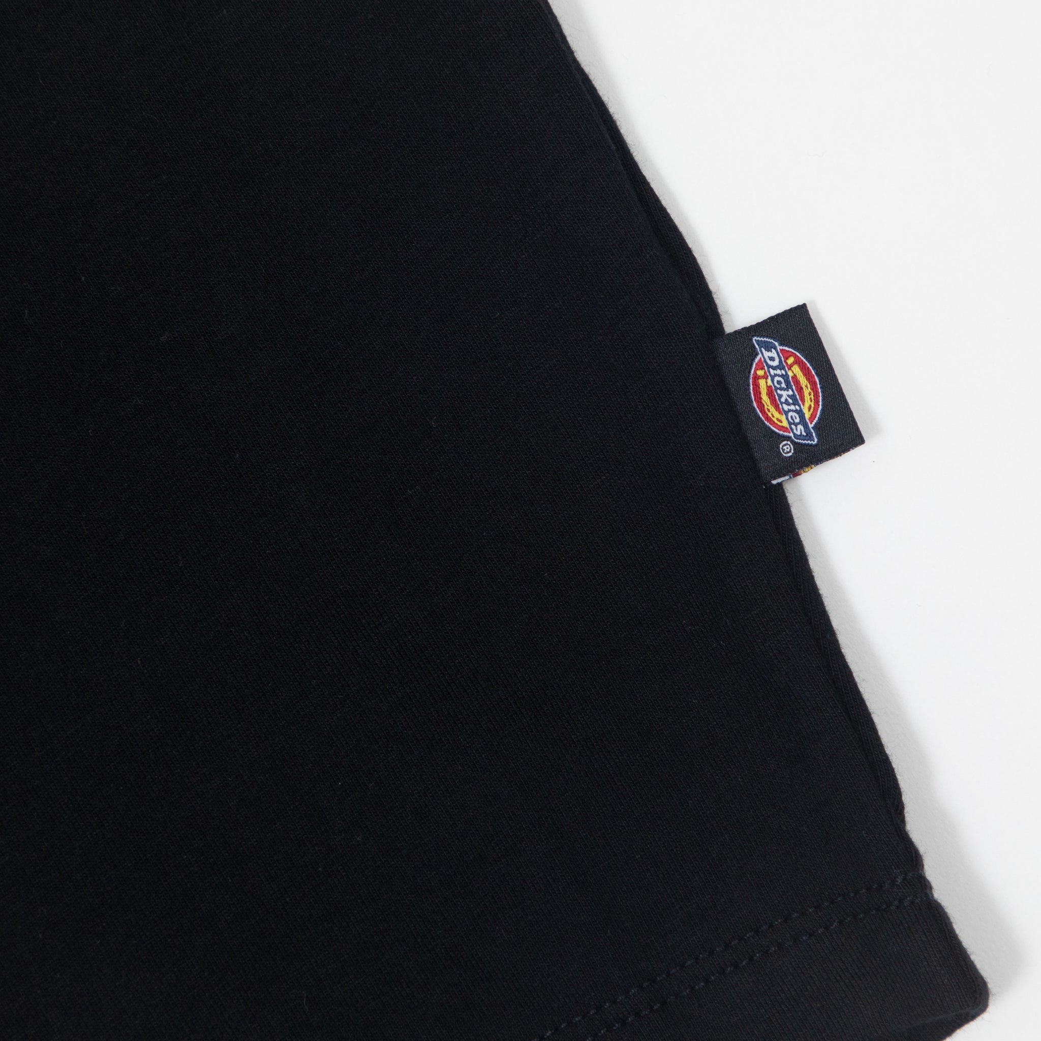 Womens DICKIES Lewistown Ringer T-Shirt in BLACK