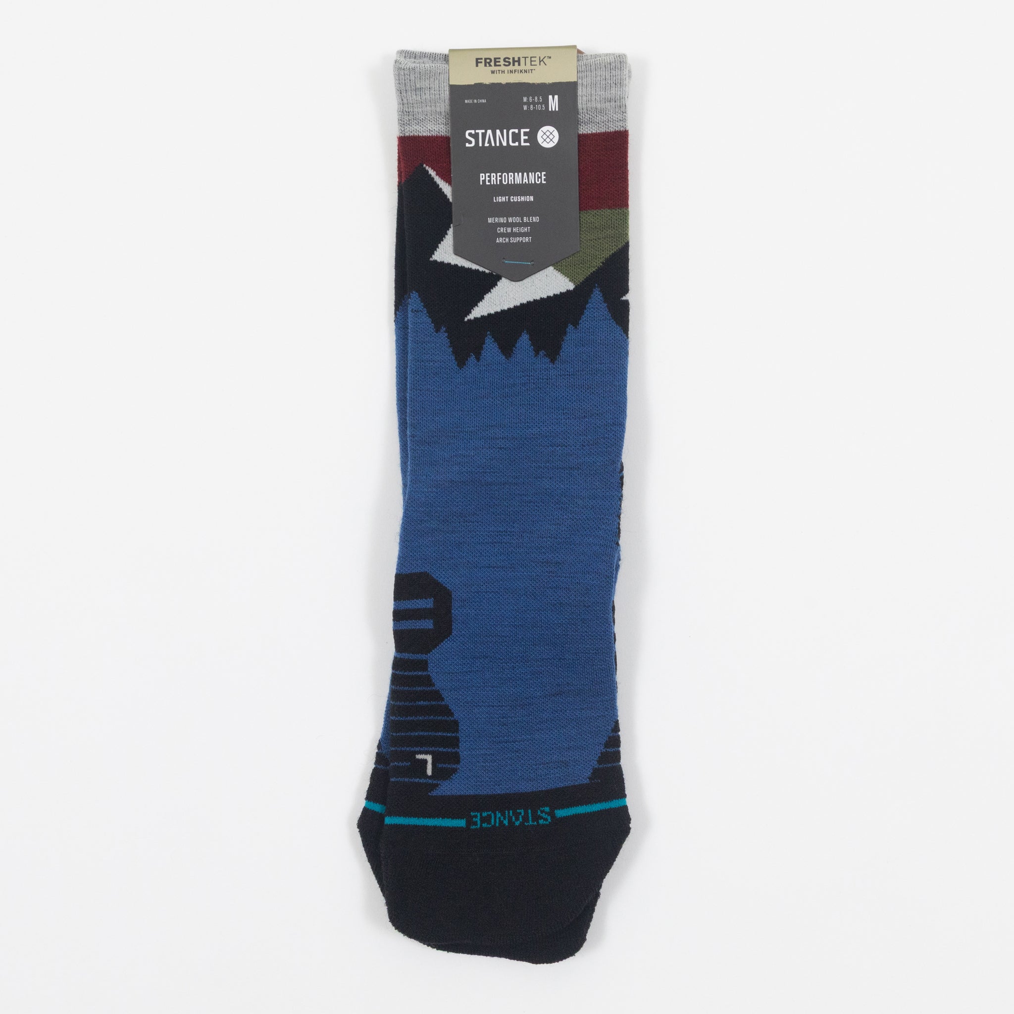 STANCE Light Wool Socks in COBALT BLUE