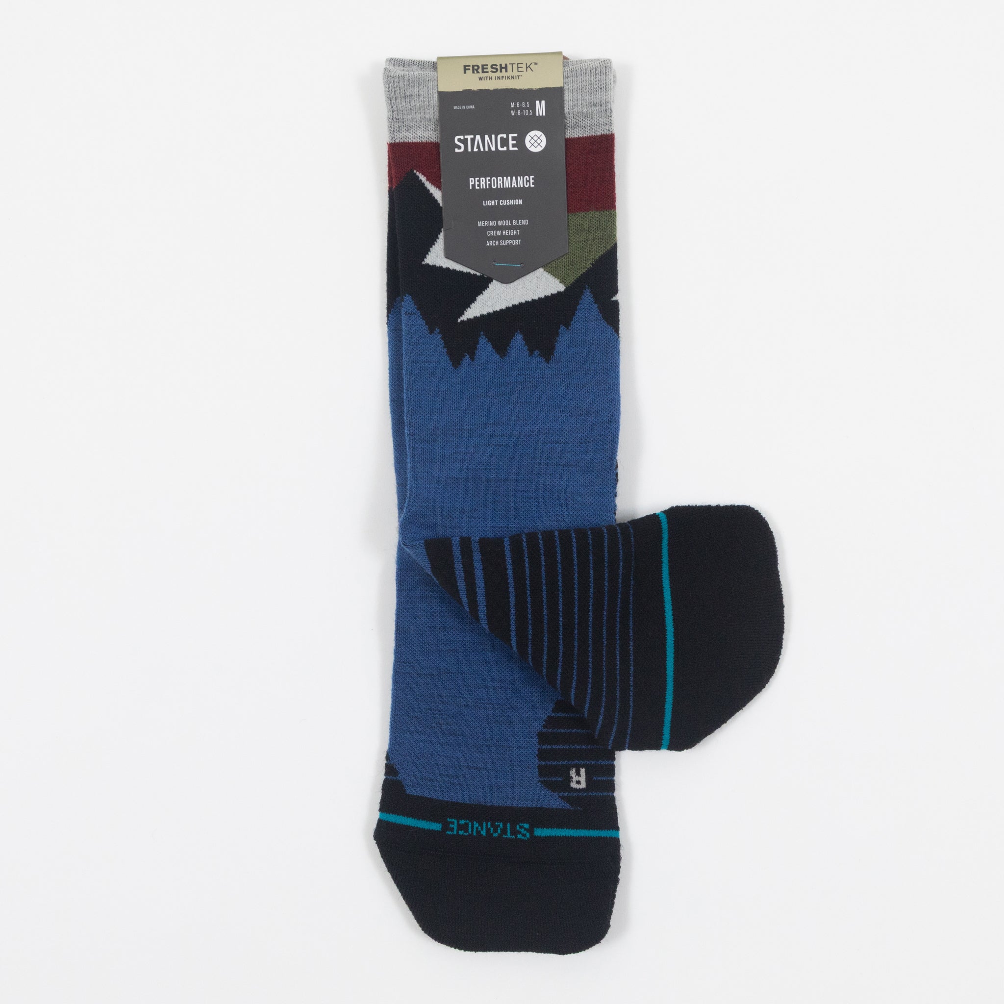 STANCE Light Wool Socks in COBALT BLUE