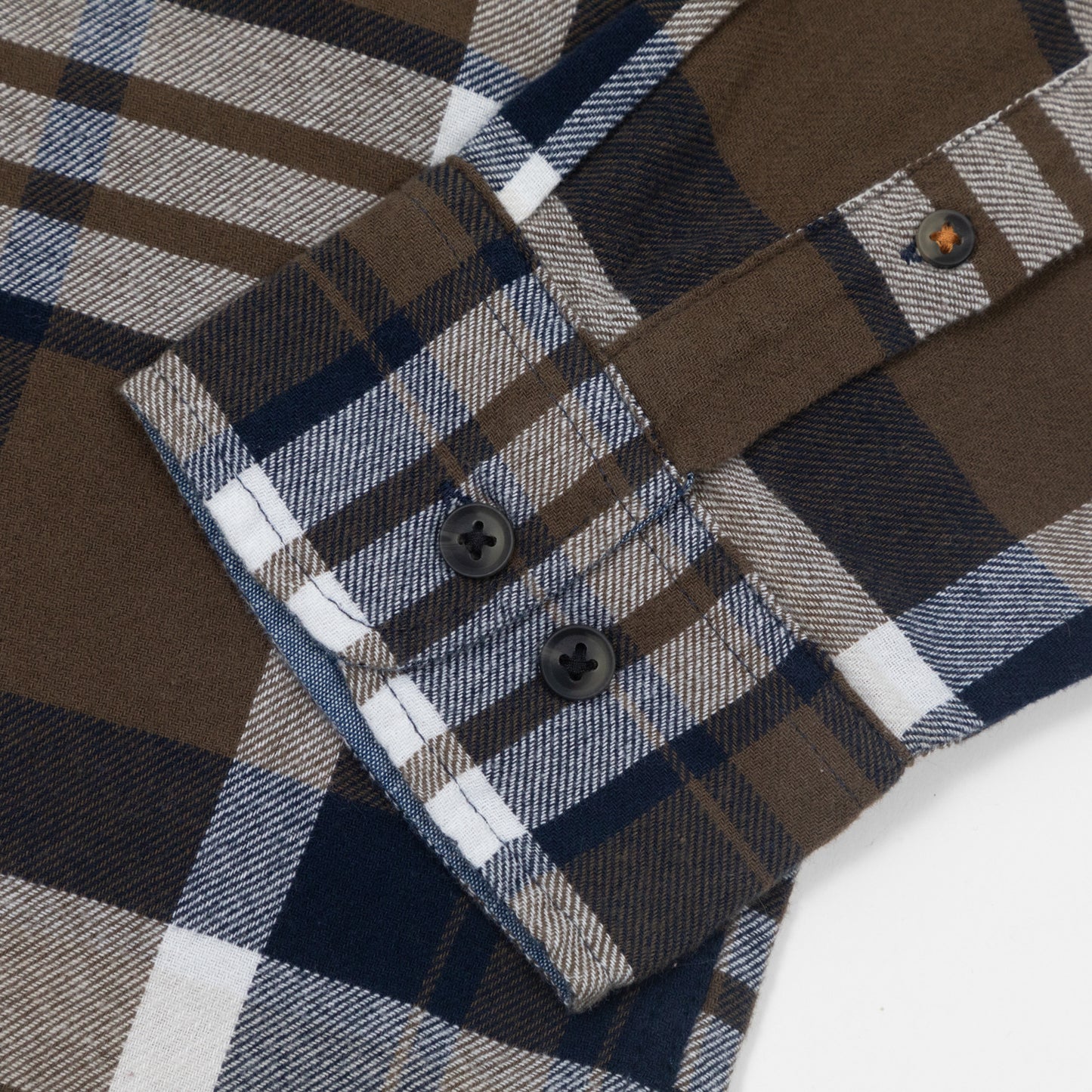 JACK & JONES Autumn Check Shirt in GREEN & NAVY
