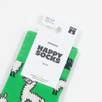 HAPPY SOCKS Llama Socks in GREEN