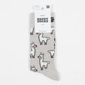 HAPPY SOCKS Llama Socks in GREY