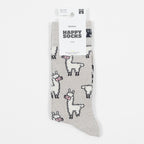 HAPPY SOCKS Llama Socks in GREY