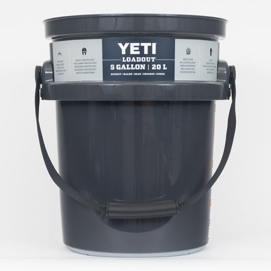 YETI Loadout 5 Gallon Bucket in CHARCOAL