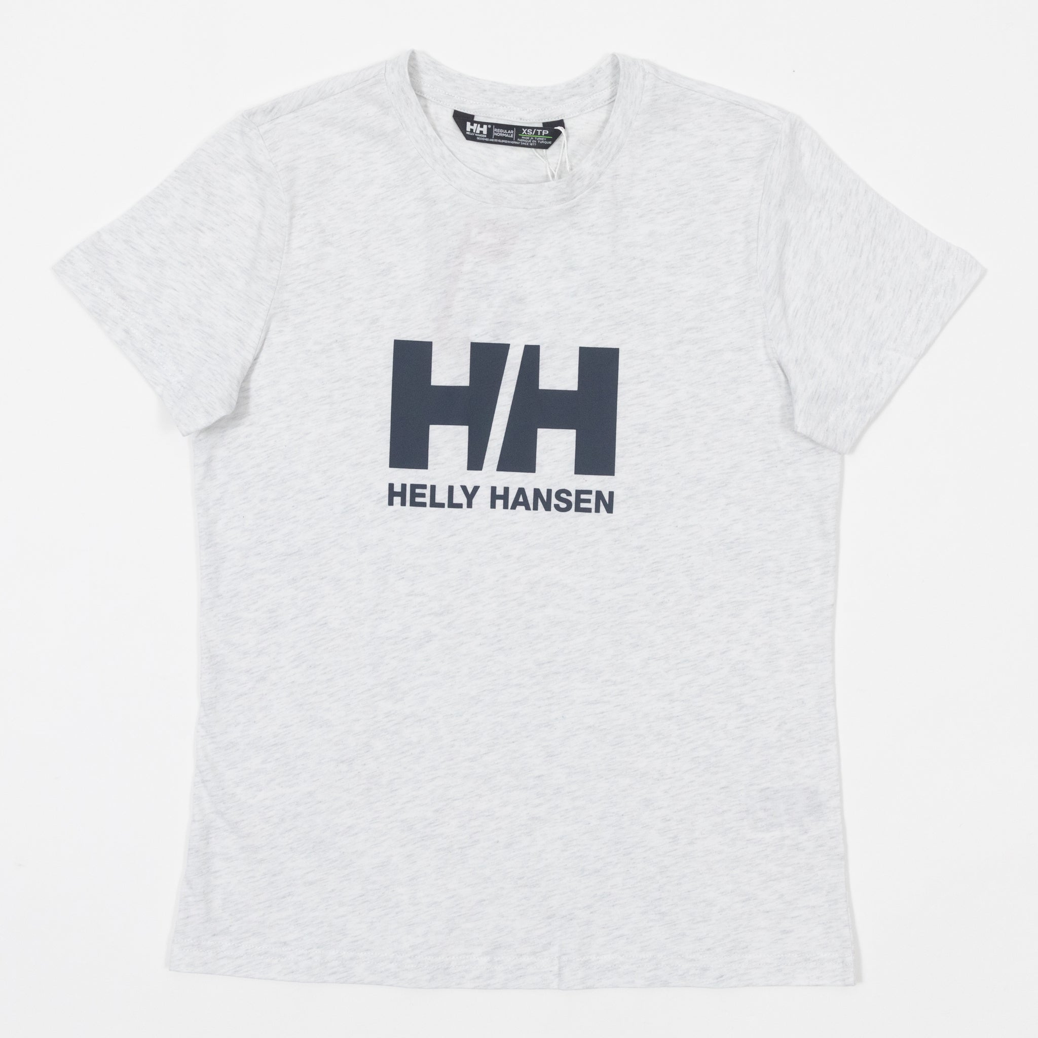 Womens HELLY HANSEN Logo T-Shirt in GREY