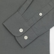 ONLY & SONS Long Sleeve Oxford Shirt in CASTOR GREY