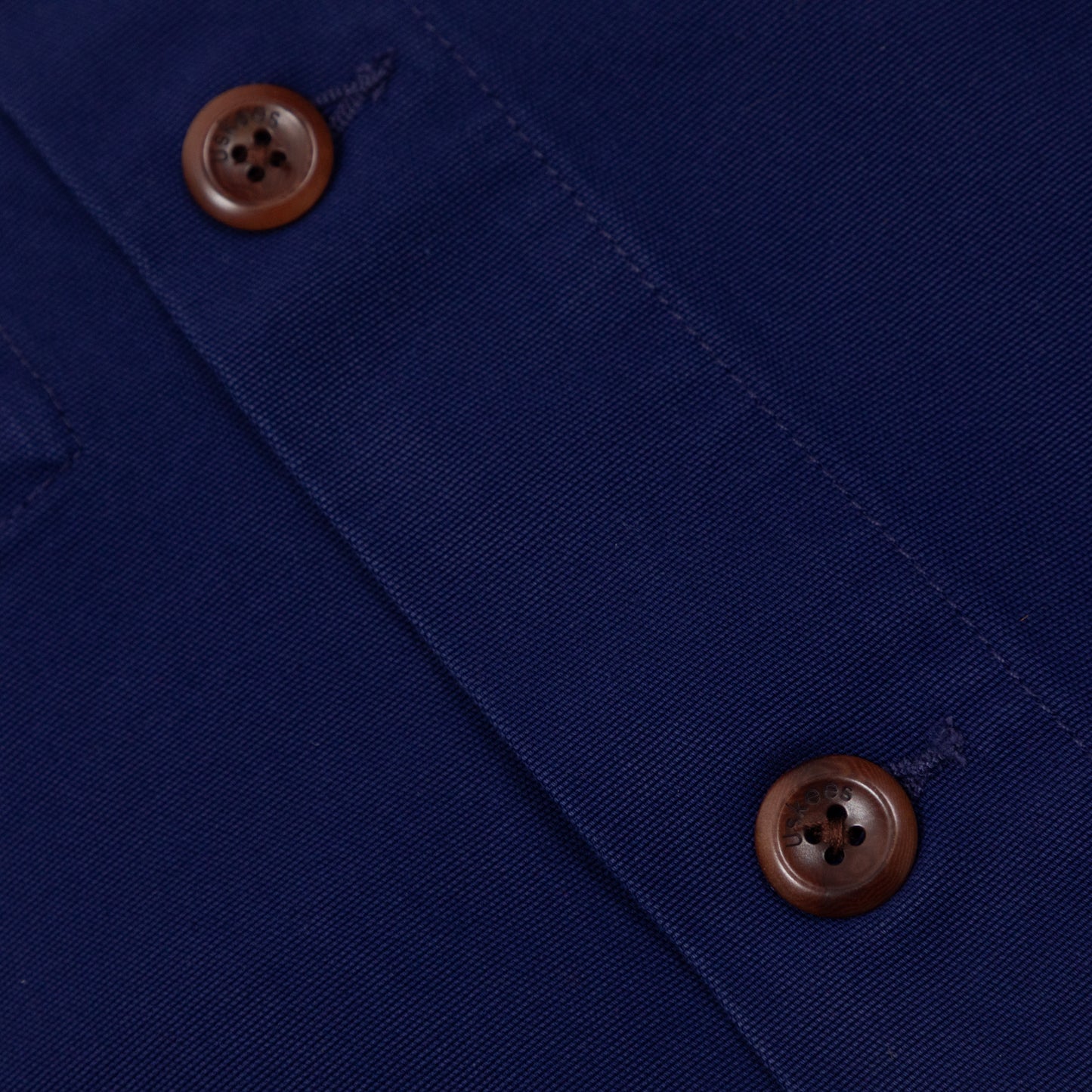 USKEES Long Sleeve Workshirt in DEEP INDIGO