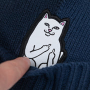 RIPNDIP Lord Nermal Two Toned Beanie in BLUE & NAVY