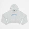 WOMENS SANTA CRUZ Love Script Hoodie in GREY