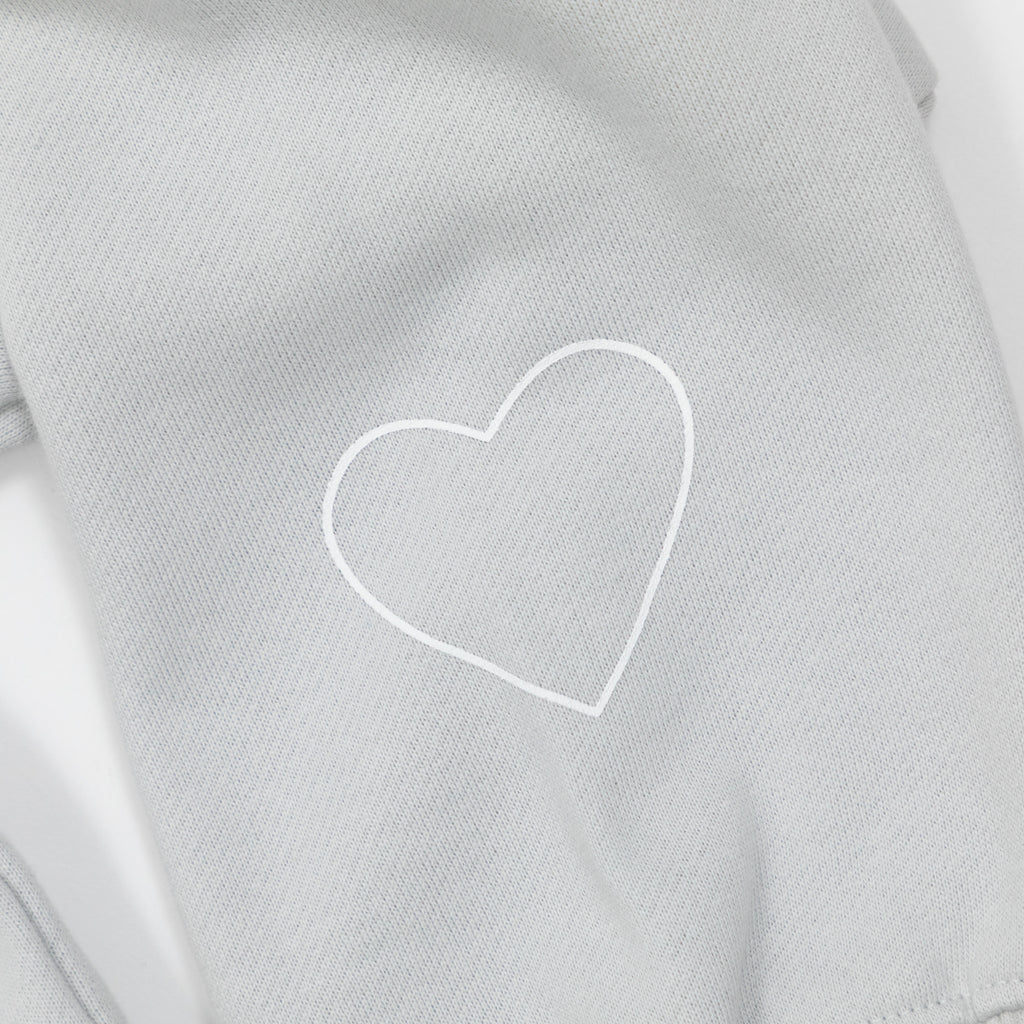 WOMENS SANTA CRUZ Love Script Hoodie in GREY