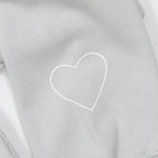 WOMENS SANTA CRUZ Love Script Hoodie in GREY