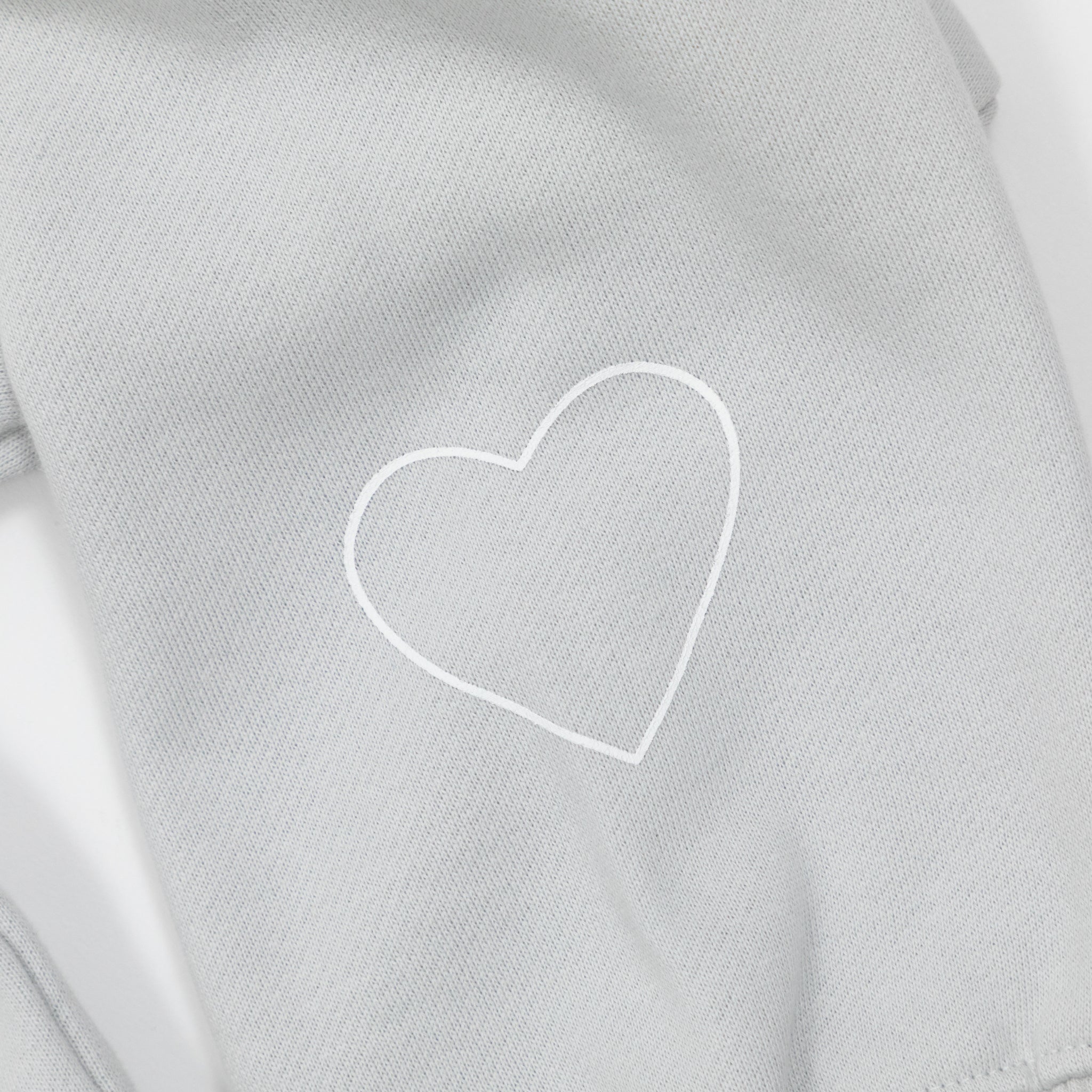 WOMENS SANTA CRUZ Love Script Hoodie in GREY