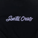 WOMENS SANTA CRUZ Love Script Long Sleeve Top in BLACK