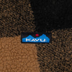 Womens KAVU Loven Check Fleece Jacket in HILLTOP PLAID