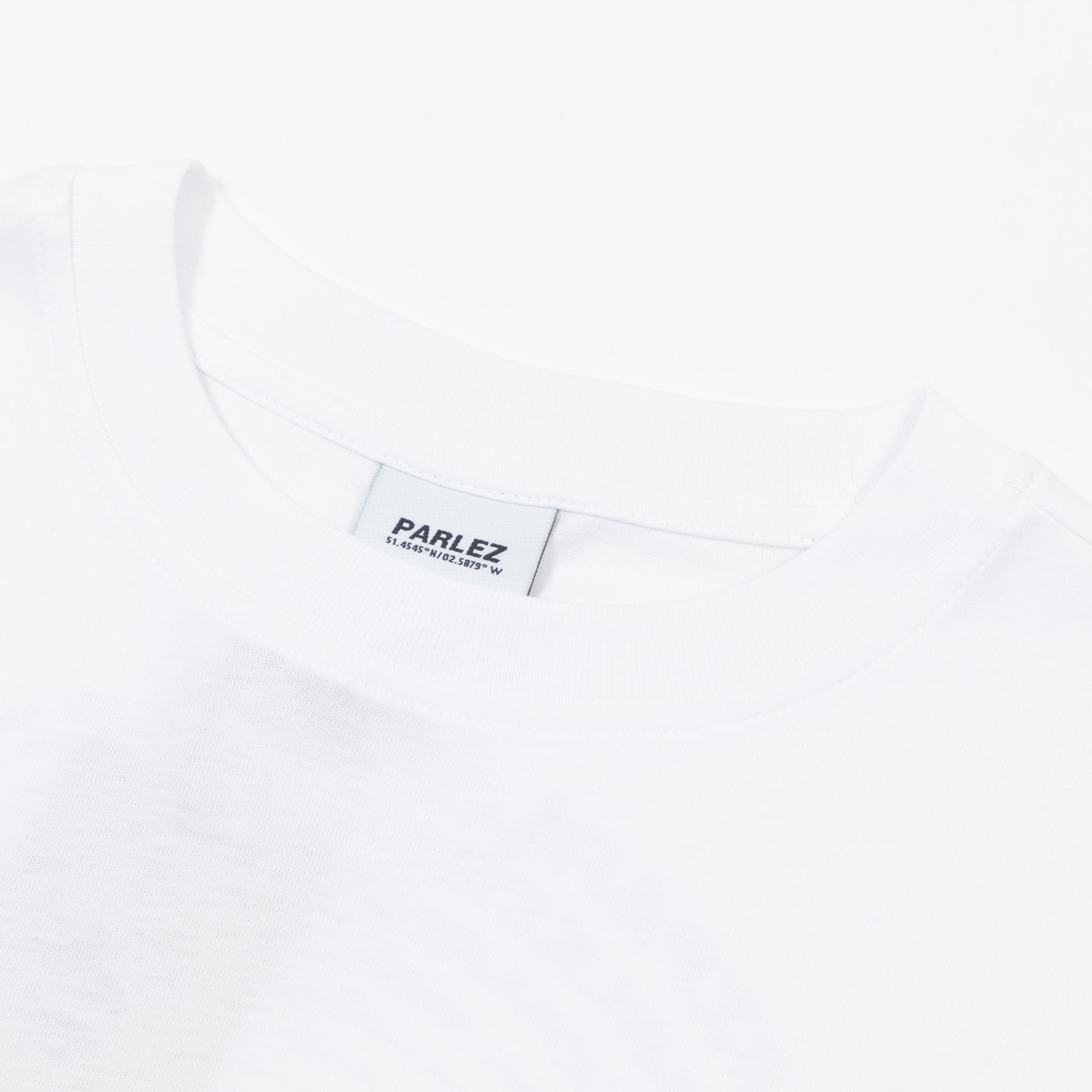 PARLEZ Luna Oversized T-Shirt in WHITE