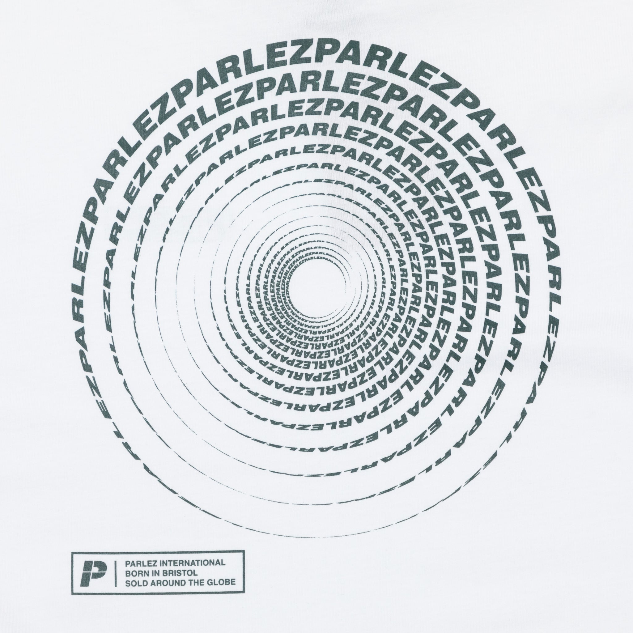 PARLEZ Luna Oversized T-Shirt in WHITE