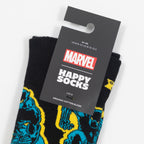 HAPPY SOCKS X MARVEL Black Panther Socks in BLACK