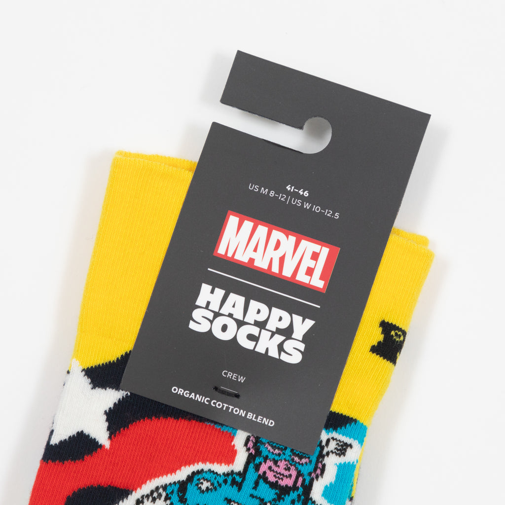 HAPPY SOCKS X MARVEL Captain America Socks in BLUE
