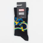 HAPPY SOCKS X MARVEL Men Cyclops Socks in BLACK