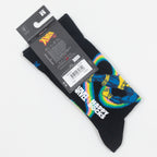 HAPPY SOCKS X MARVEL Men Cyclops Socks in BLACK