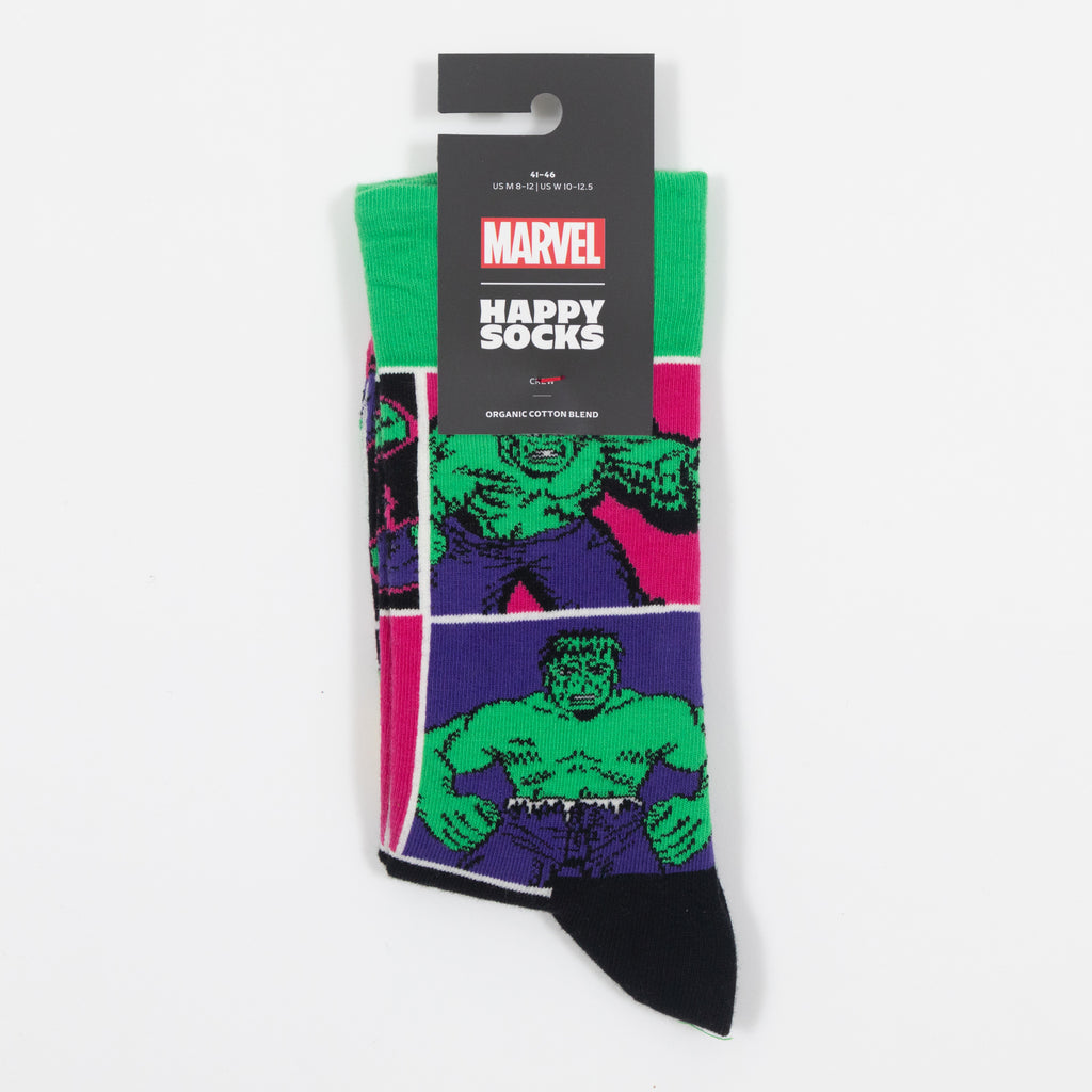 HAPPY SOCKS X MARVEL The Hulk Socks in GREEN