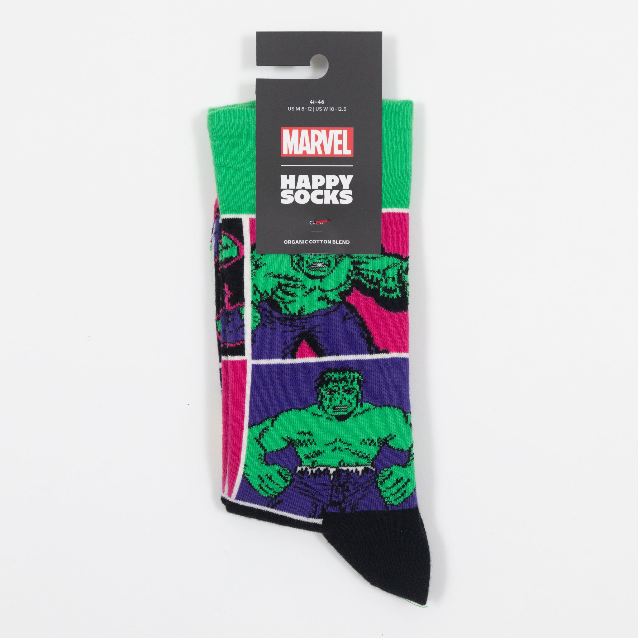 HAPPY SOCKS X MARVEL The Hulk Socks in GREEN