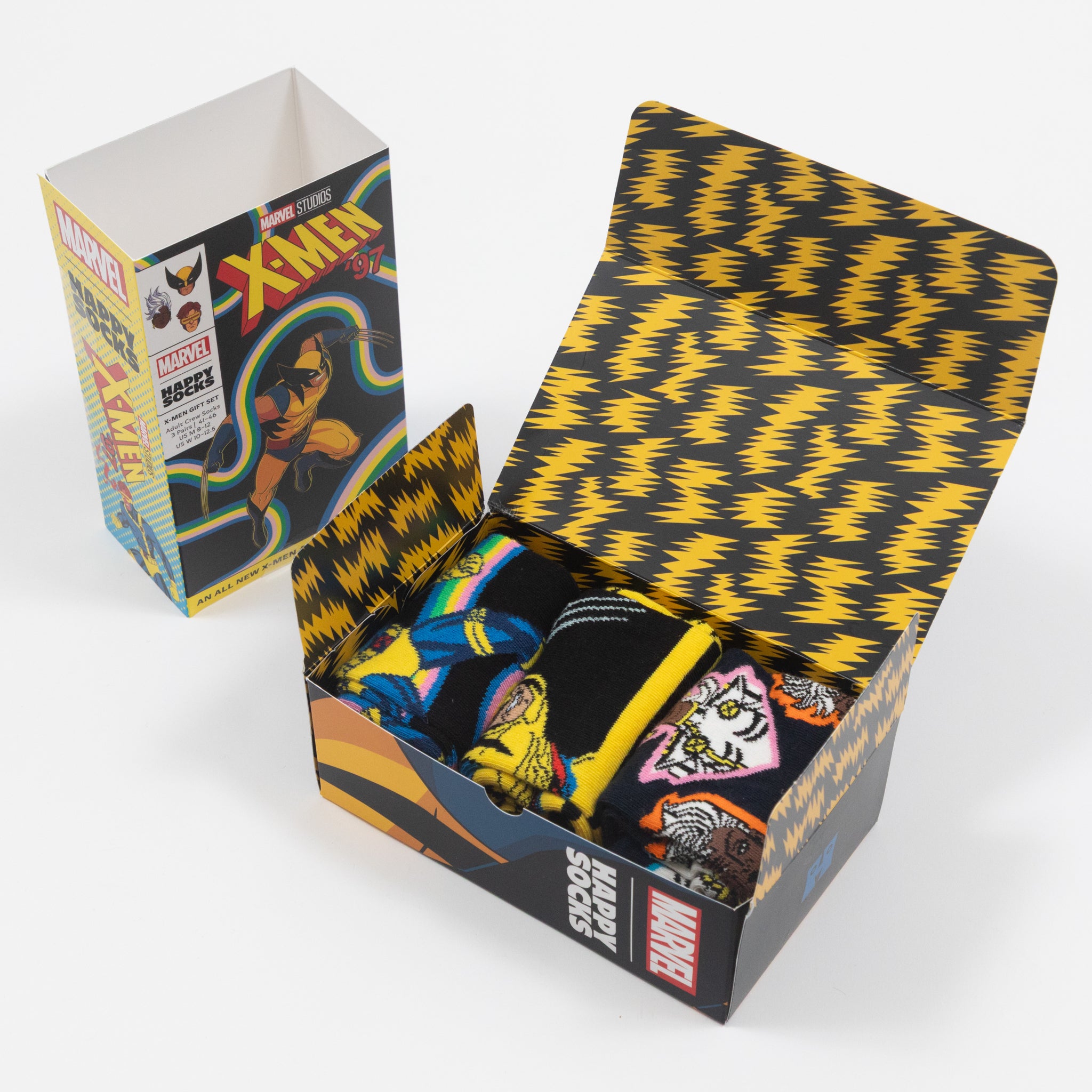 HAPPY SOCKS X MARVEL X-Men 3-Pack Gift Set