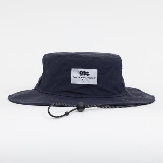 PARLEZ X MESSYWEEKEND Bucket Hat in NAVY